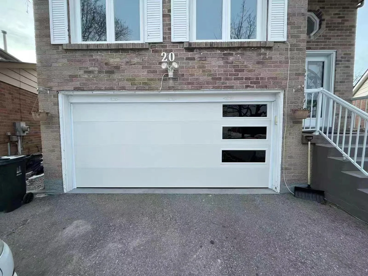 Секционные гаражные ворота с электроприводом - изображение 6